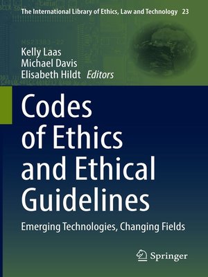 Codes of Ethics and Ethical Guidelines - ebook